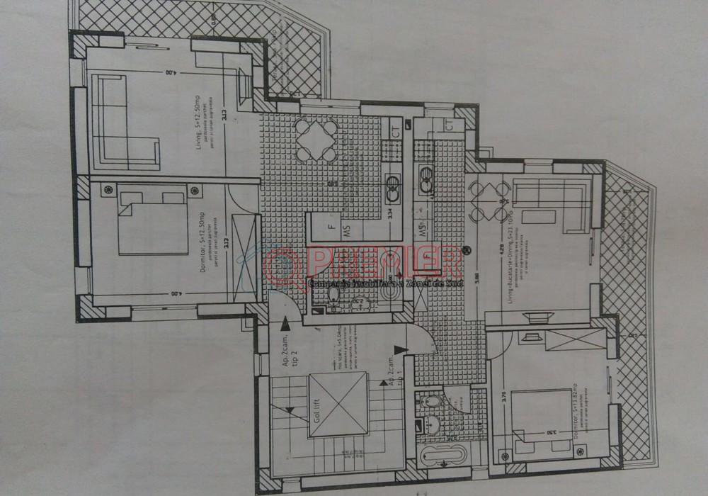 Bloc nou, Mutare imediata, Piata Sudului, 2 camere