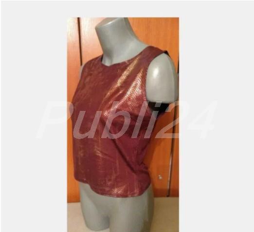 Bluza deosebita " piele de sarpe " moderna pt club/ diverse ocazii, M