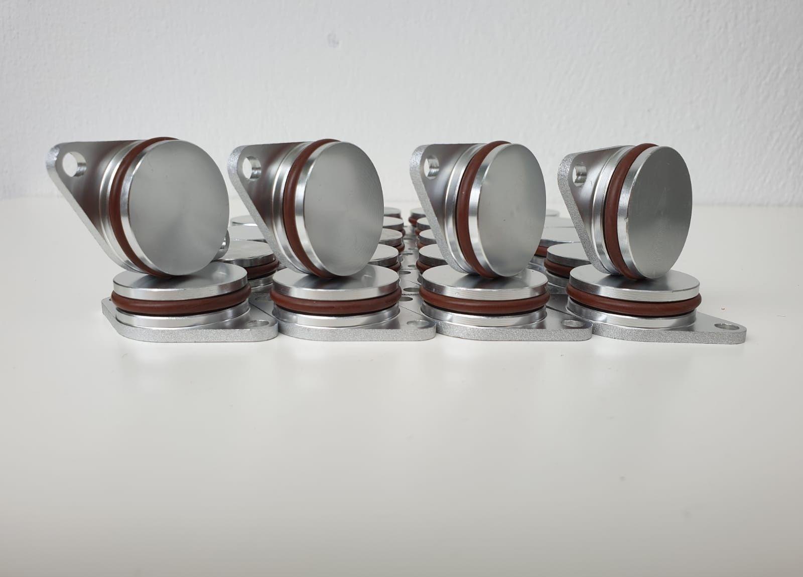 BMW 6 dopuri 32mm anulare clapete admisie M57 + set 13 garnituri