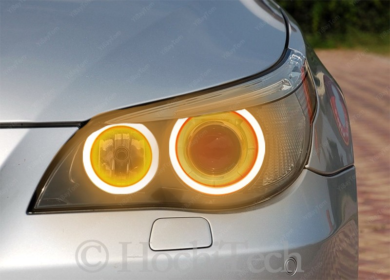 Bmw drl/angel eye galben csl style