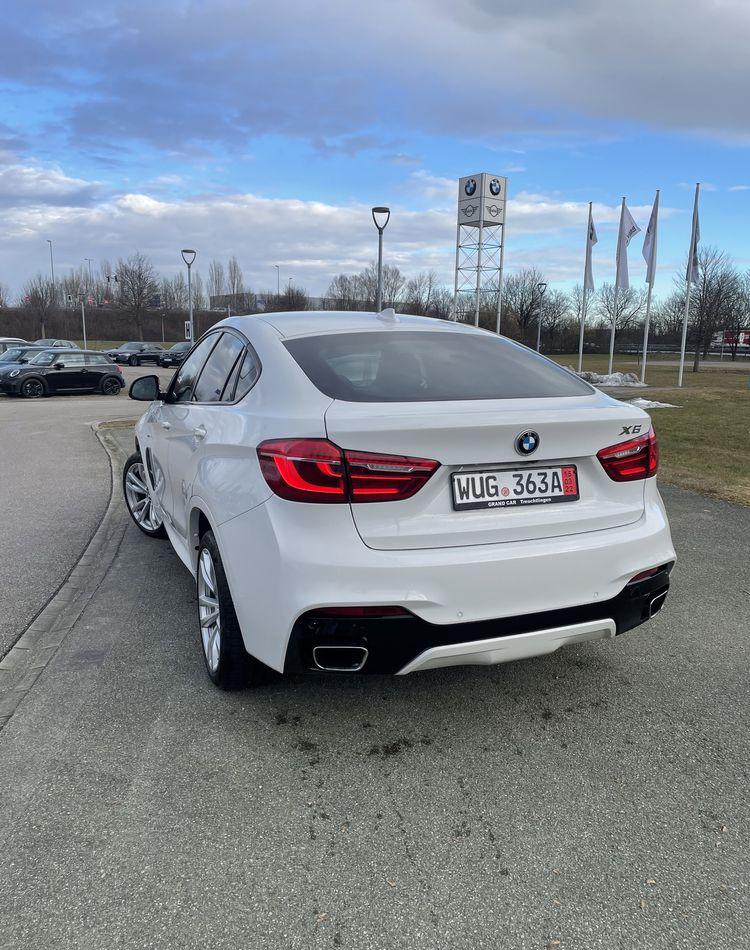 Bmw x 6 M pachet culoare alb alpin adus recent din germania !!