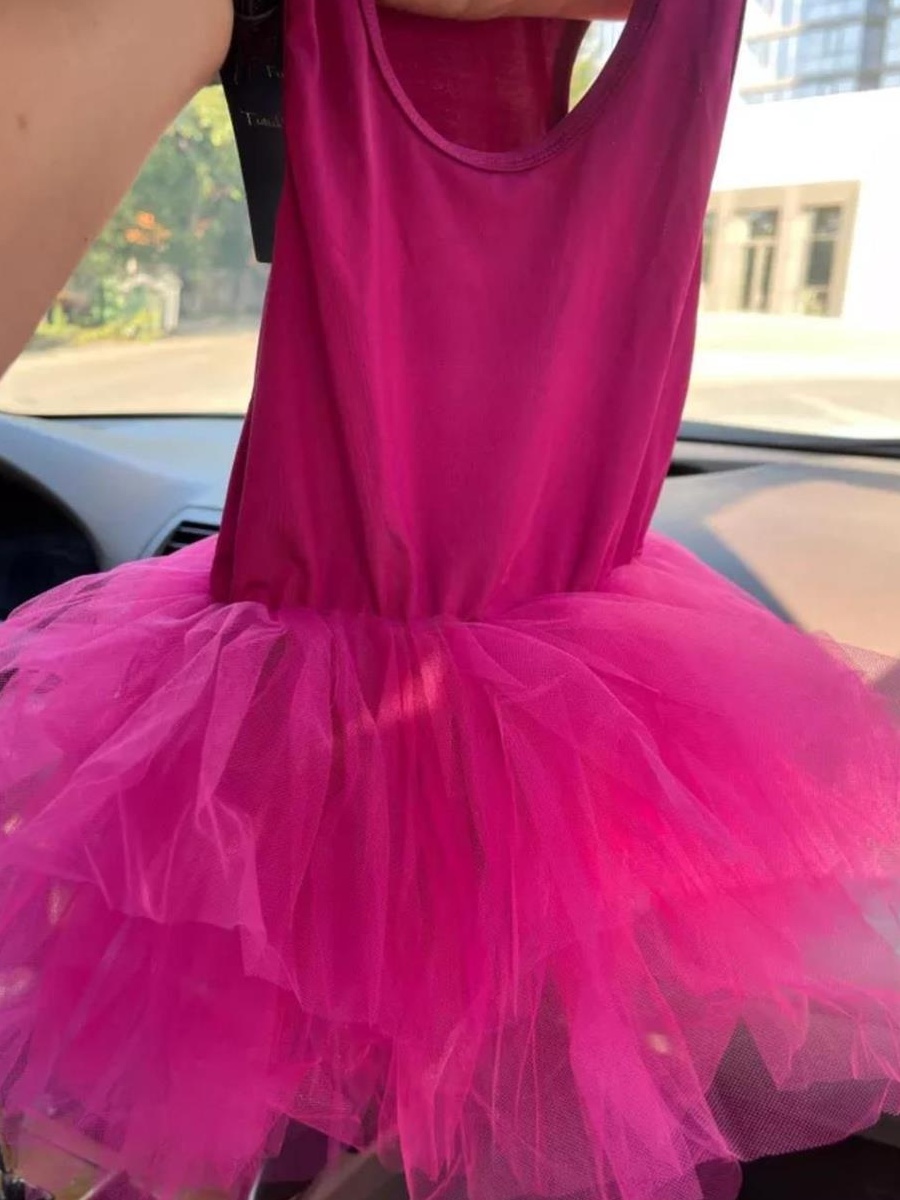 Body tutu pt gimnastica,  balet 4-6 ani