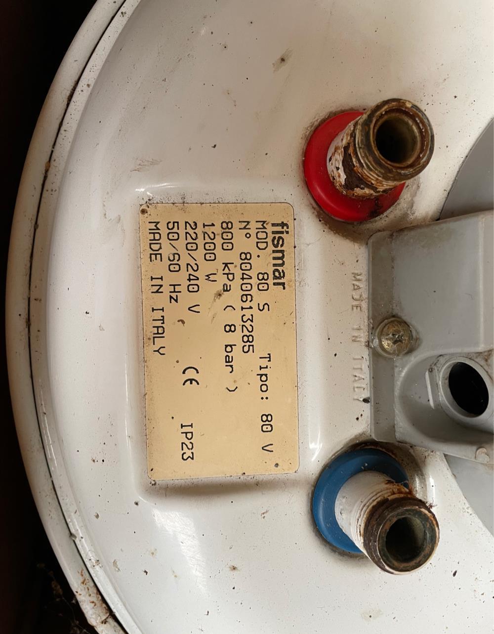 Boiler electric fismar 80l