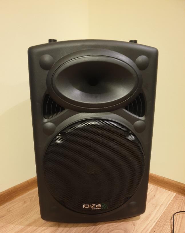 Boxa portabila Ibiza Sound PORT15VHF-BT