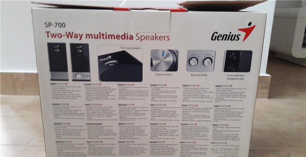 boxe audio Genius 16W pentru PC / laptop