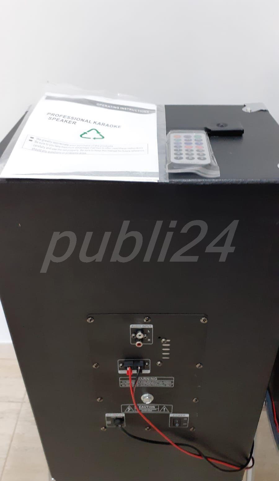 Boxe audio profesionale set 2buc. una activă una pasivă
