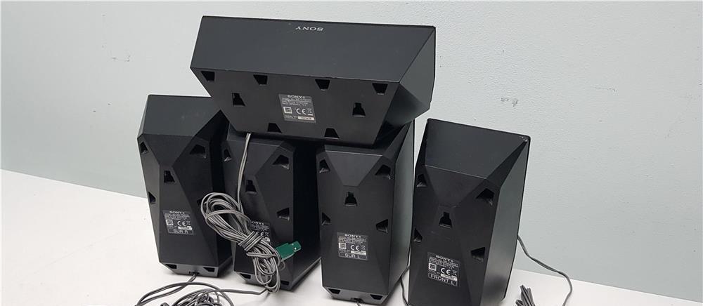 Boxe Sony cu cabluri mufe din sistem 5.1 centru frontal surround TSB