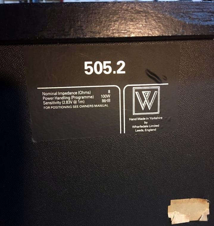 Boxe Wharfedale 505.2, made in England, sunet deosebit, impecabile!