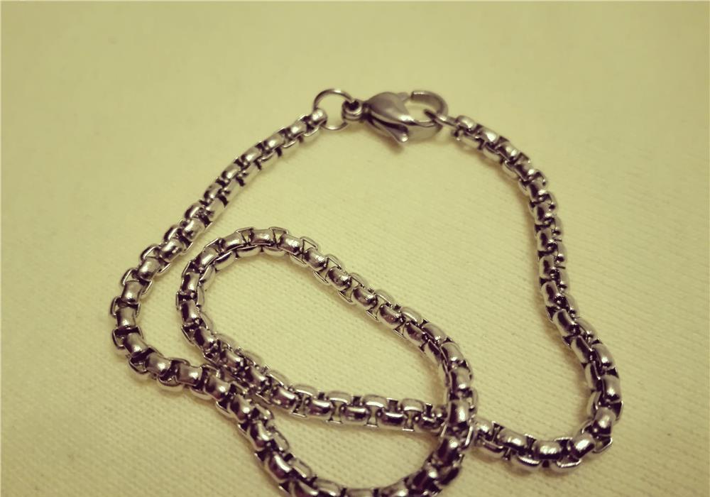 Bratara barbati Zinc Alloy 22 cm lungime, 3 mm latime