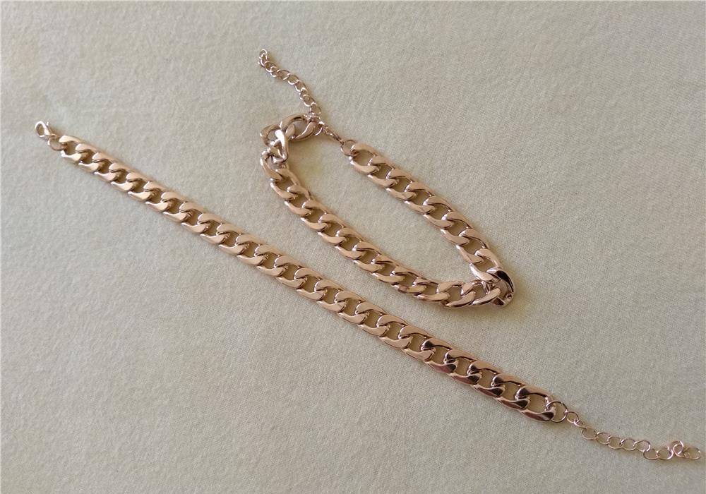 Bratari barbatesti culoare gold