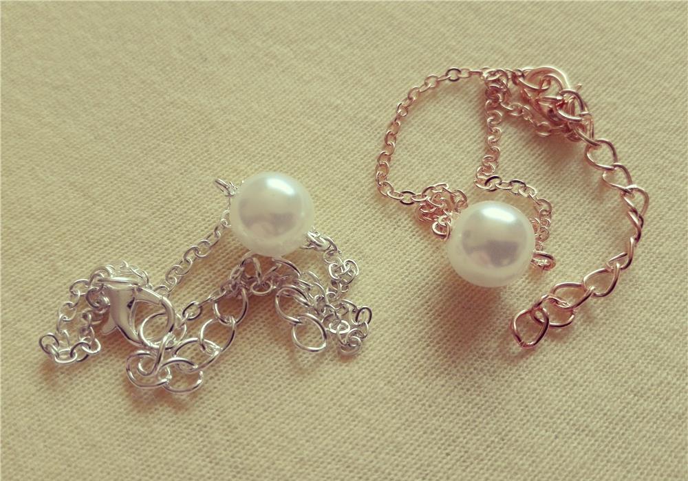 Bratari dama gold/silver imitatie perle
