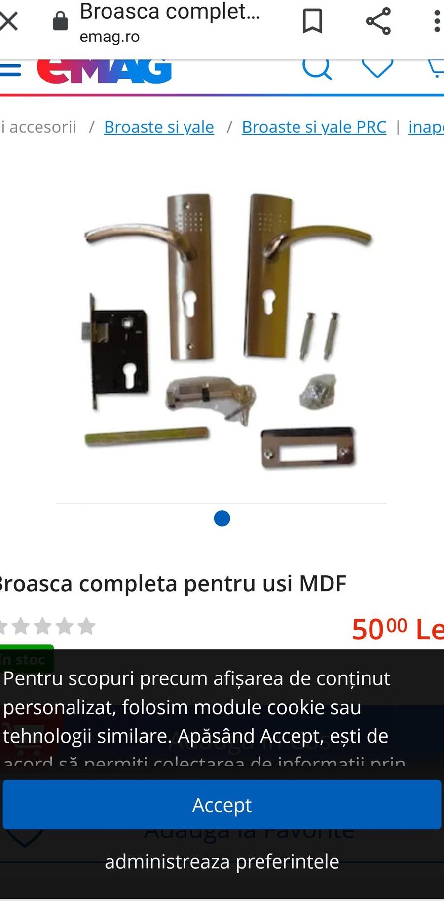 Broasca usa cu butuc