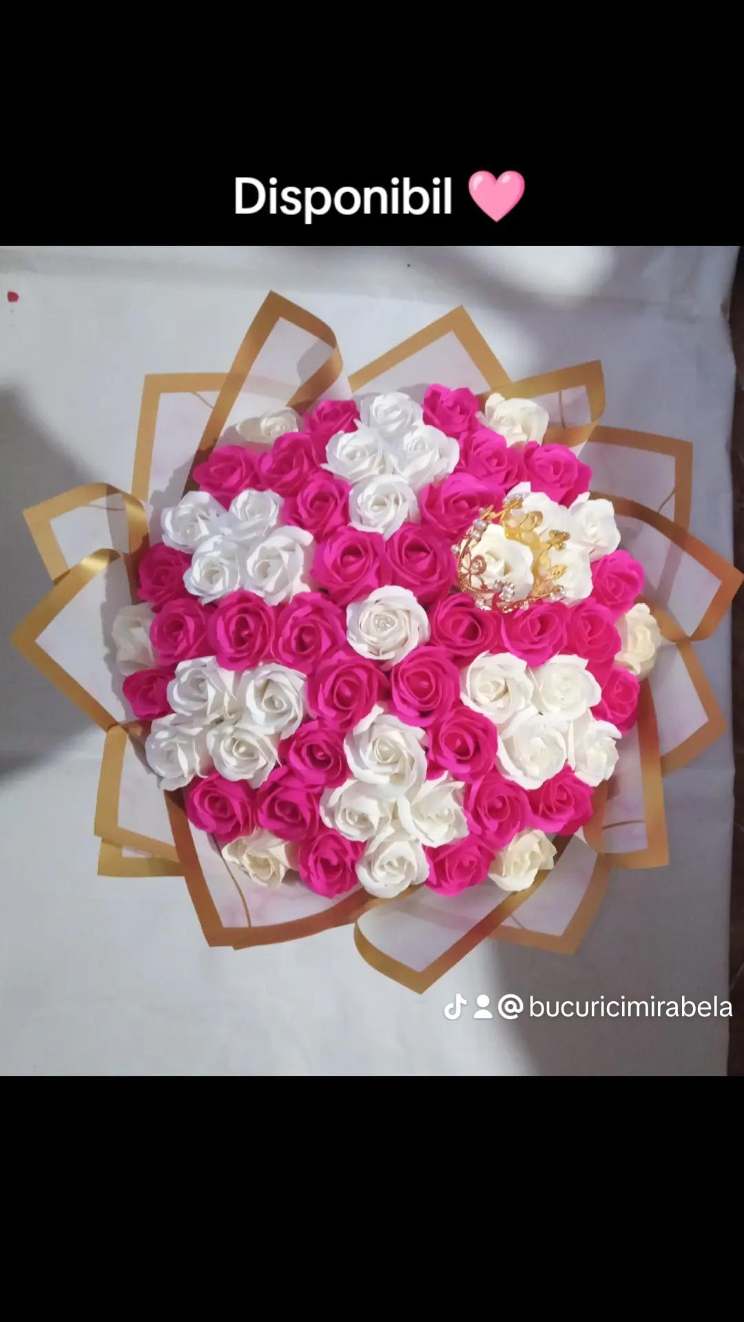 Buchete din trandafiri de săpun 🌹