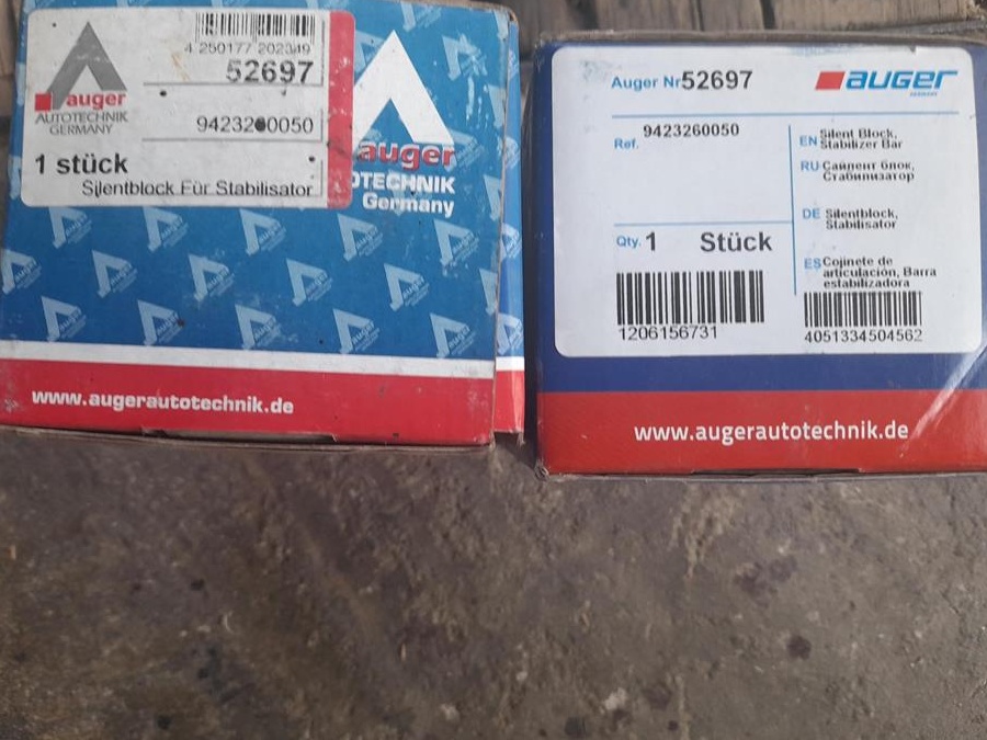 Bucsa, bara stabilizatoare  Auger Germany 9423260050 pentru Mercedes