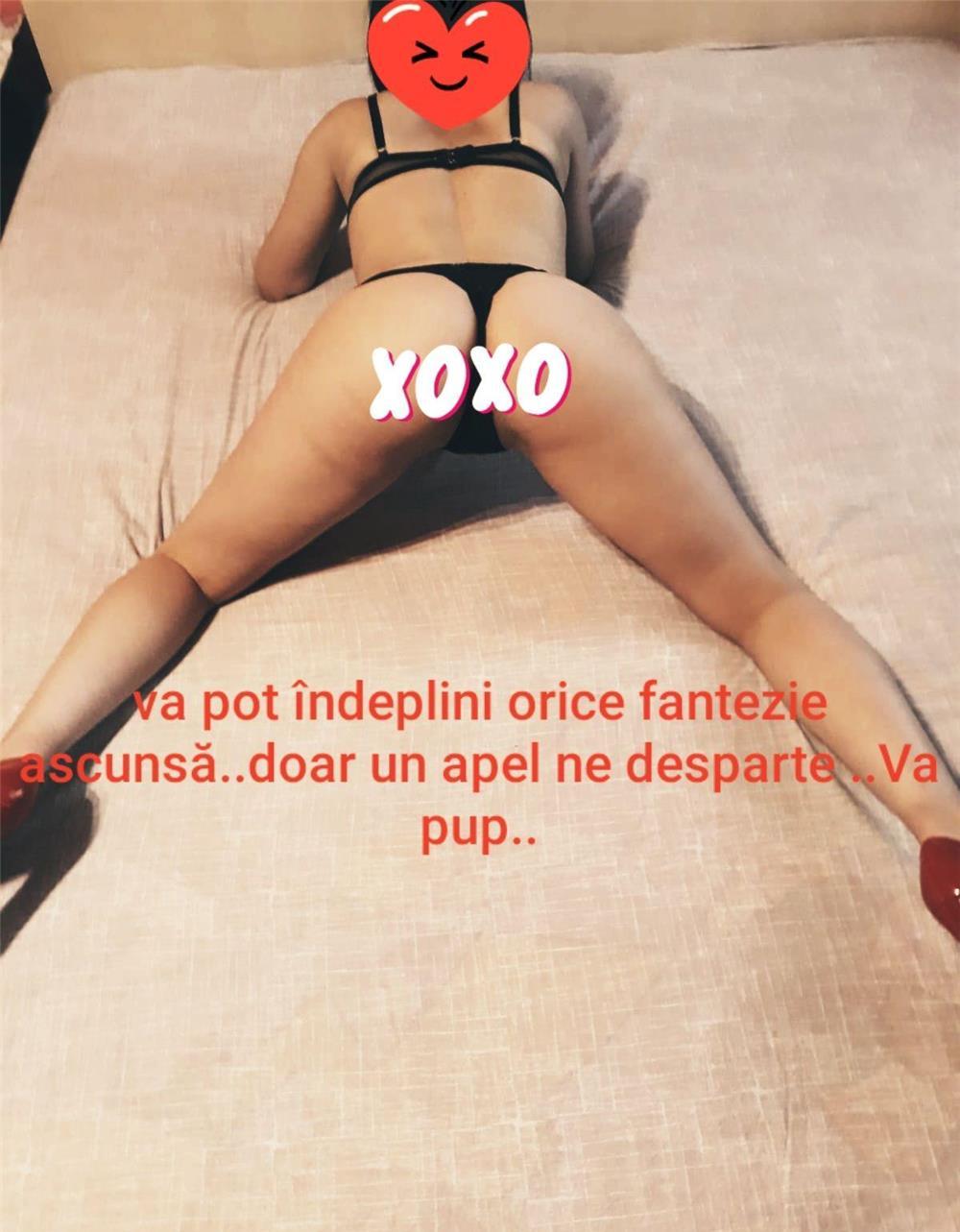 Buna azi ajunsă în orașul tău cu servici totale la mine se poate orice cum îți dorești
