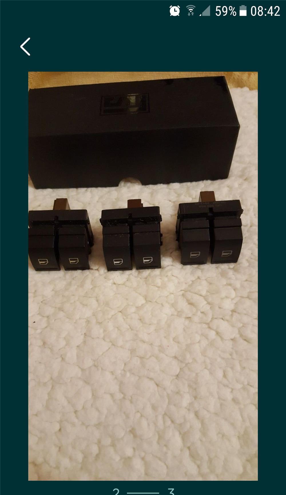 Buton deschidere geam Fabia