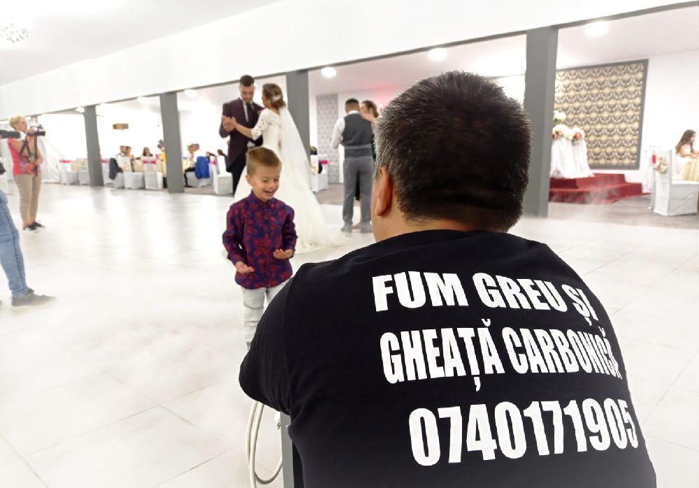 Cabina foto Fum greu