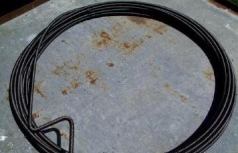 Cablu oțel desfundat canalizare.