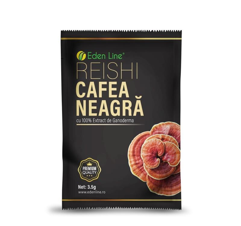 Cafea neagra cu Ganoderma
