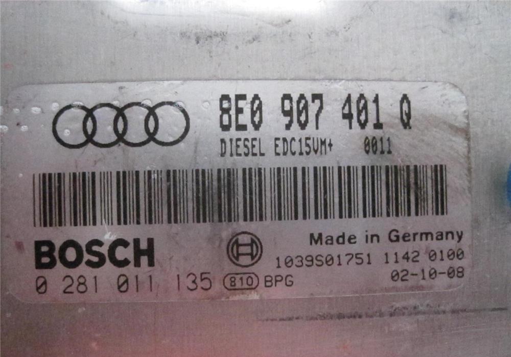 Calculator ECU  Audi A6 (1997-2004) ( 4B = C5 )  8E0 907 401 Q