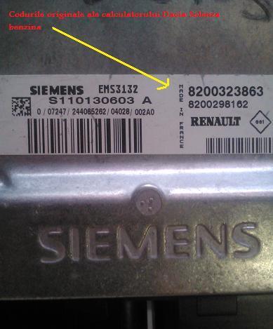 Calculator unitate control Dacia Solenza 8200323863