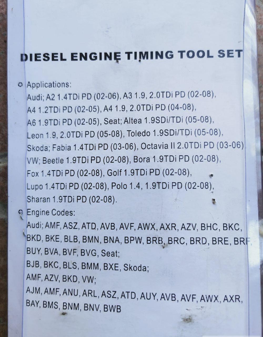 Cale pentru distribuție VW