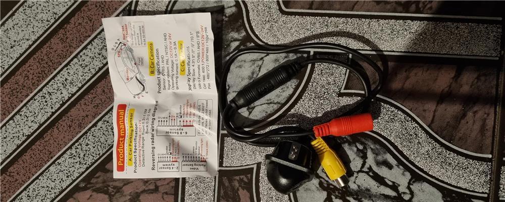 Camera auto 12V cu LED compatibila Media Nav Dacia Renault