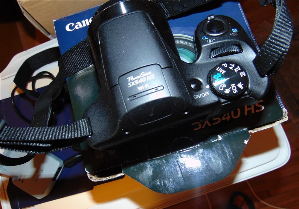 camera foto canon powershot s540 hs,wi-fi,semiprof,ca noua,in cutie,pret fix,ev.ramburs