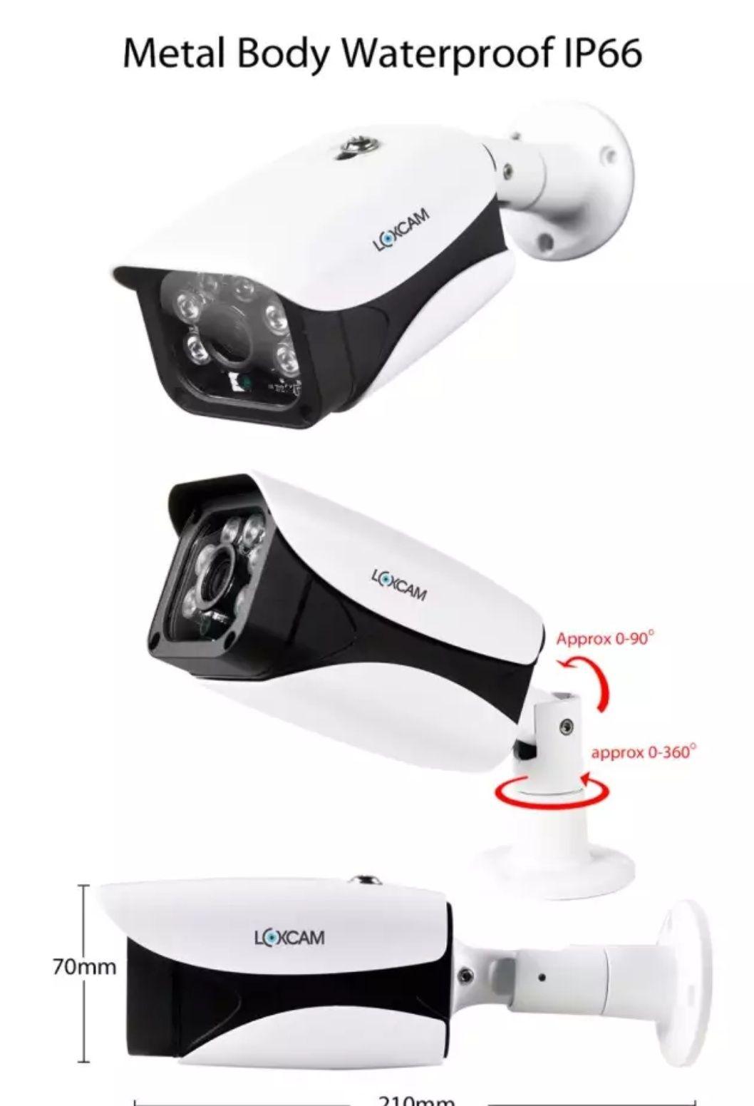 Camera video cctv dvr 4 Mp HD