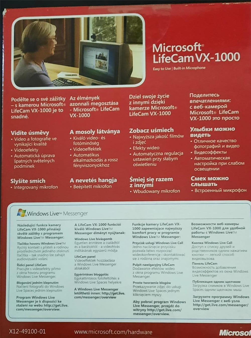 Camera web Microsoft LifeCam VX-1000