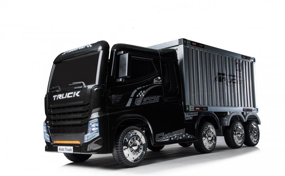 Camion electric pentru copii cu Remorca TIP container 4x30W