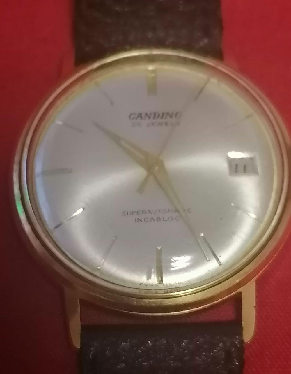 Candino Calendar Super automatic 25 rubine Swiss