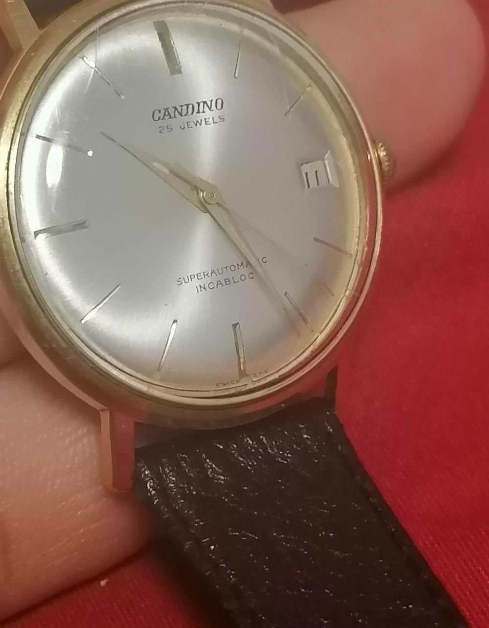Candino Calendar Super automatic 25 rubine Swiss