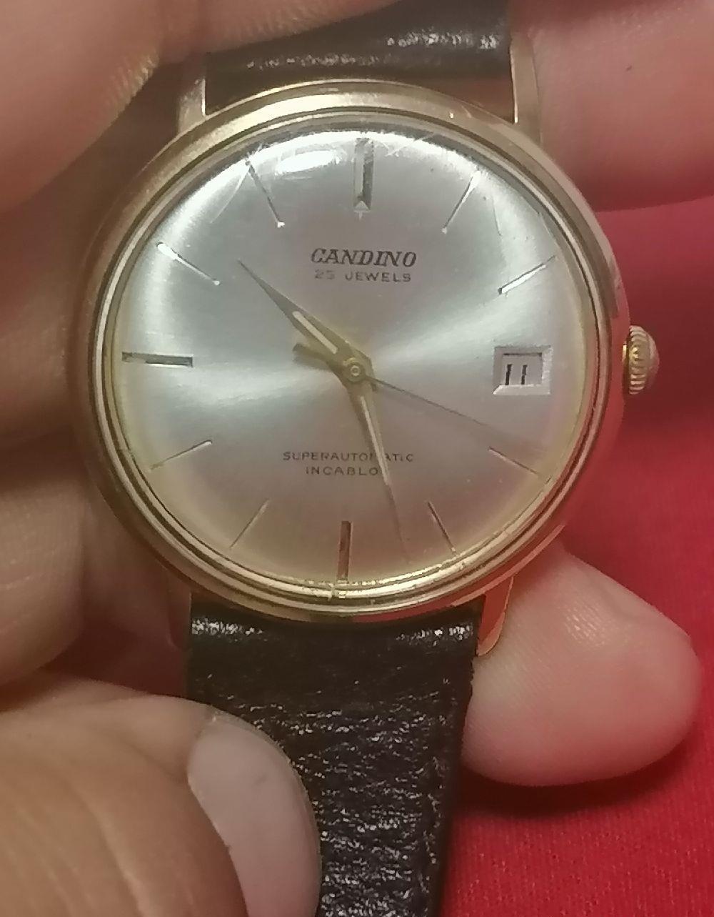 Candino Calendar Super automatic 25 rubine Swiss