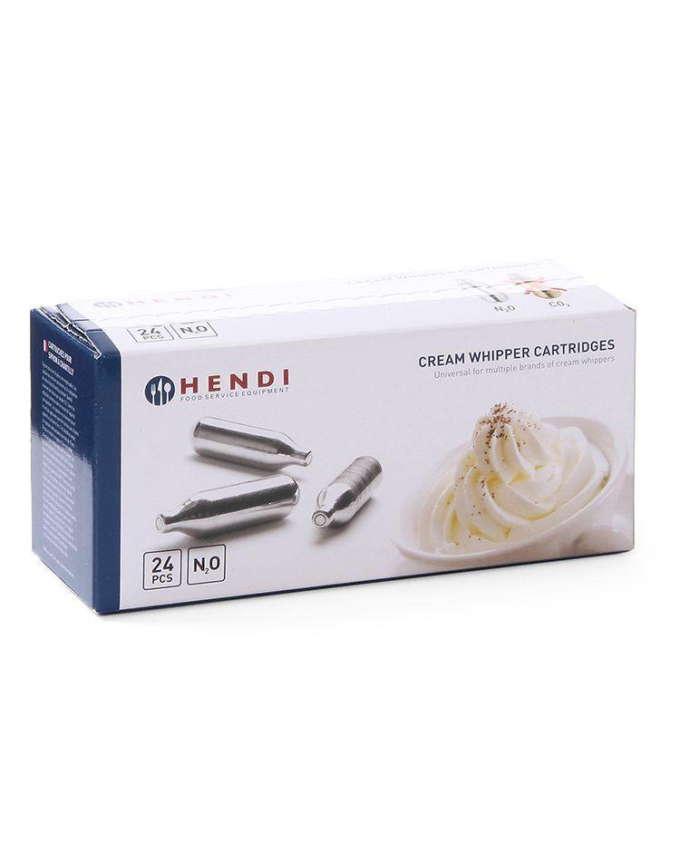 Capsule azot 24 HENDI pentru pompa de frișcă și sifon Cracker 24/7