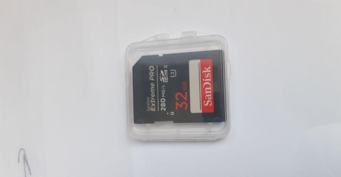 Card Sandisk 32 Gb UHS-2 nou
