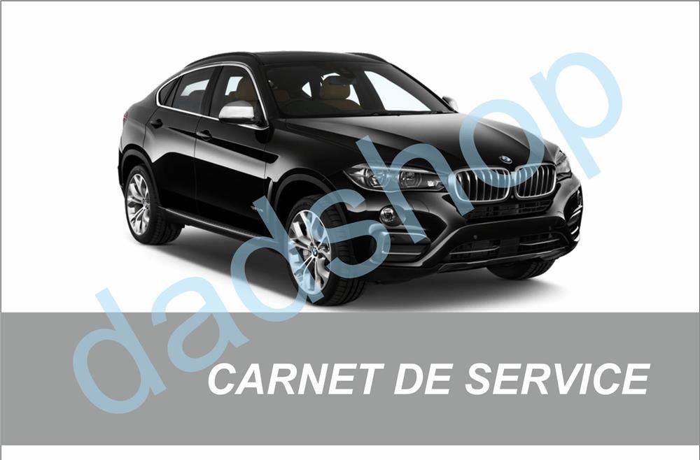 Carnet Service Auto 20x14 cm