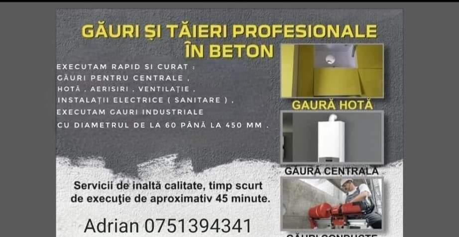 Carotare betoane