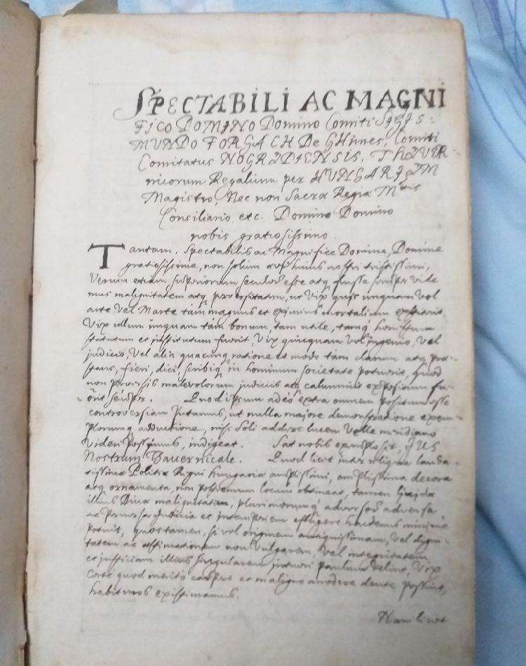 Carte-manuscris 1603