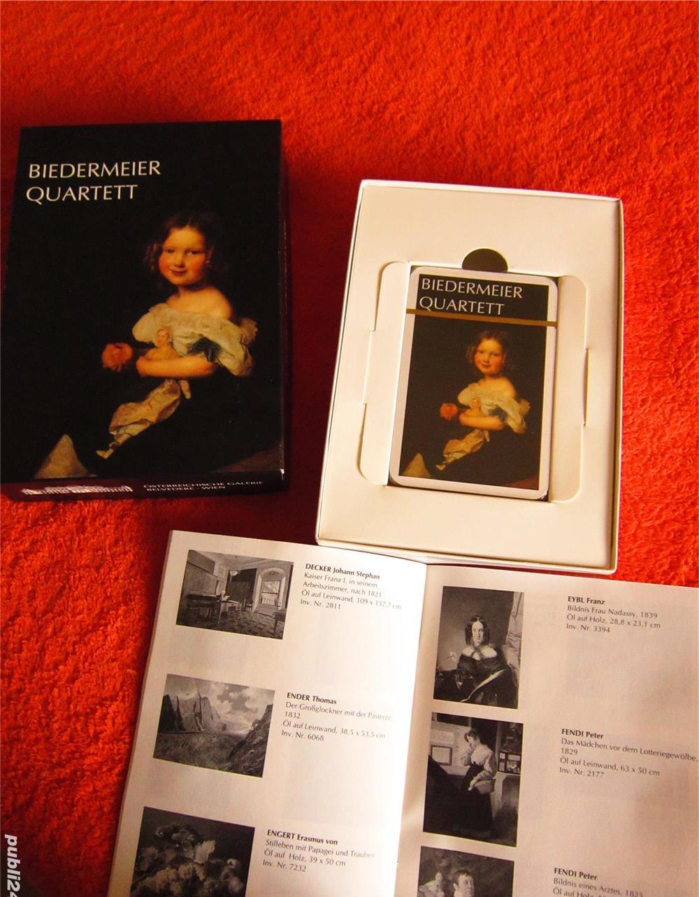 Carti de joc noi-Quartet -Game of Cards- made in Austria'93-cadou rar