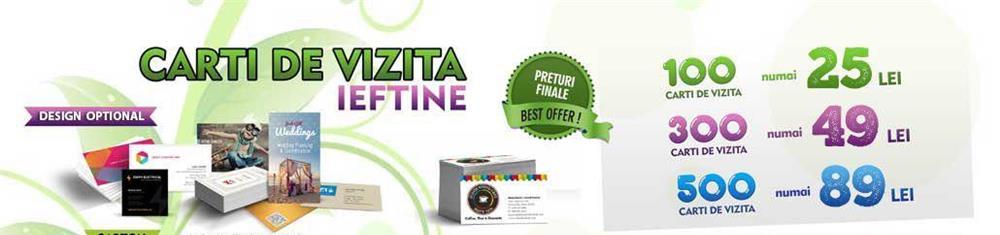Carti de vizita ieftine
