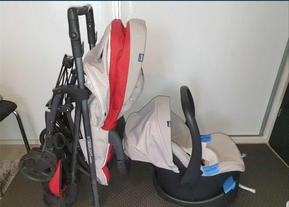 Carucior 3 in 1 Chicco Trio Love