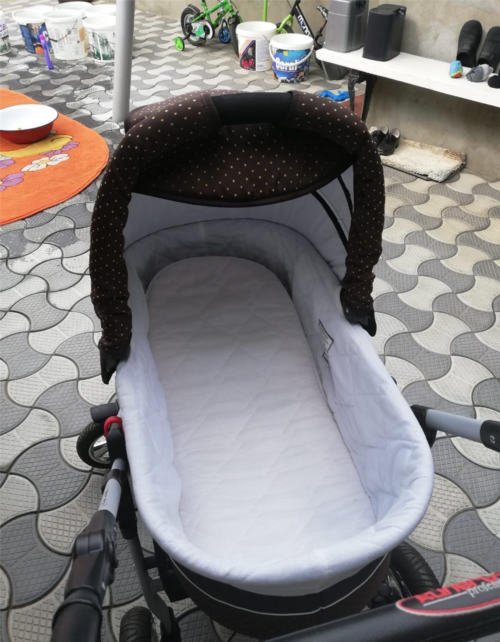Carucior 3 in 1 modular Kunert Silver Maro