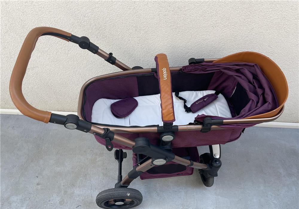 Cărucior copii 0-6luni, multifunctional 3 in 1, Dubla suspensie, Modul scoica inclus.600ron/neg