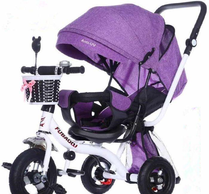 Carucior copii 6 in 1 Sunny steps, Trotineta , tricicleta , bicicleta