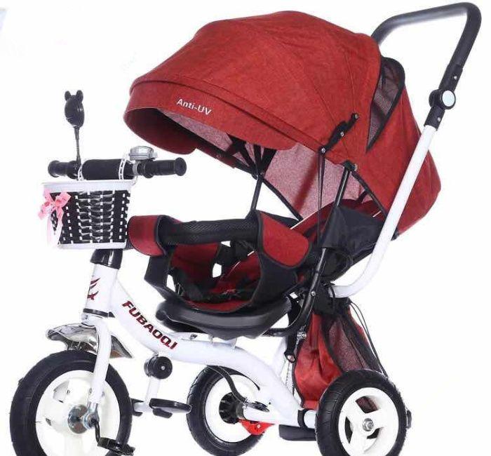 Carucior copii 6 in 1 Sunny steps, Trotineta , tricicleta , bicicleta