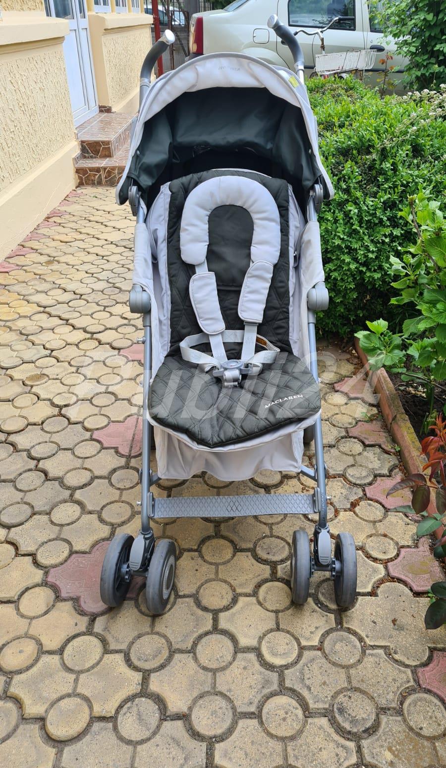 Carucior Maclaren Techno Arc xt silver