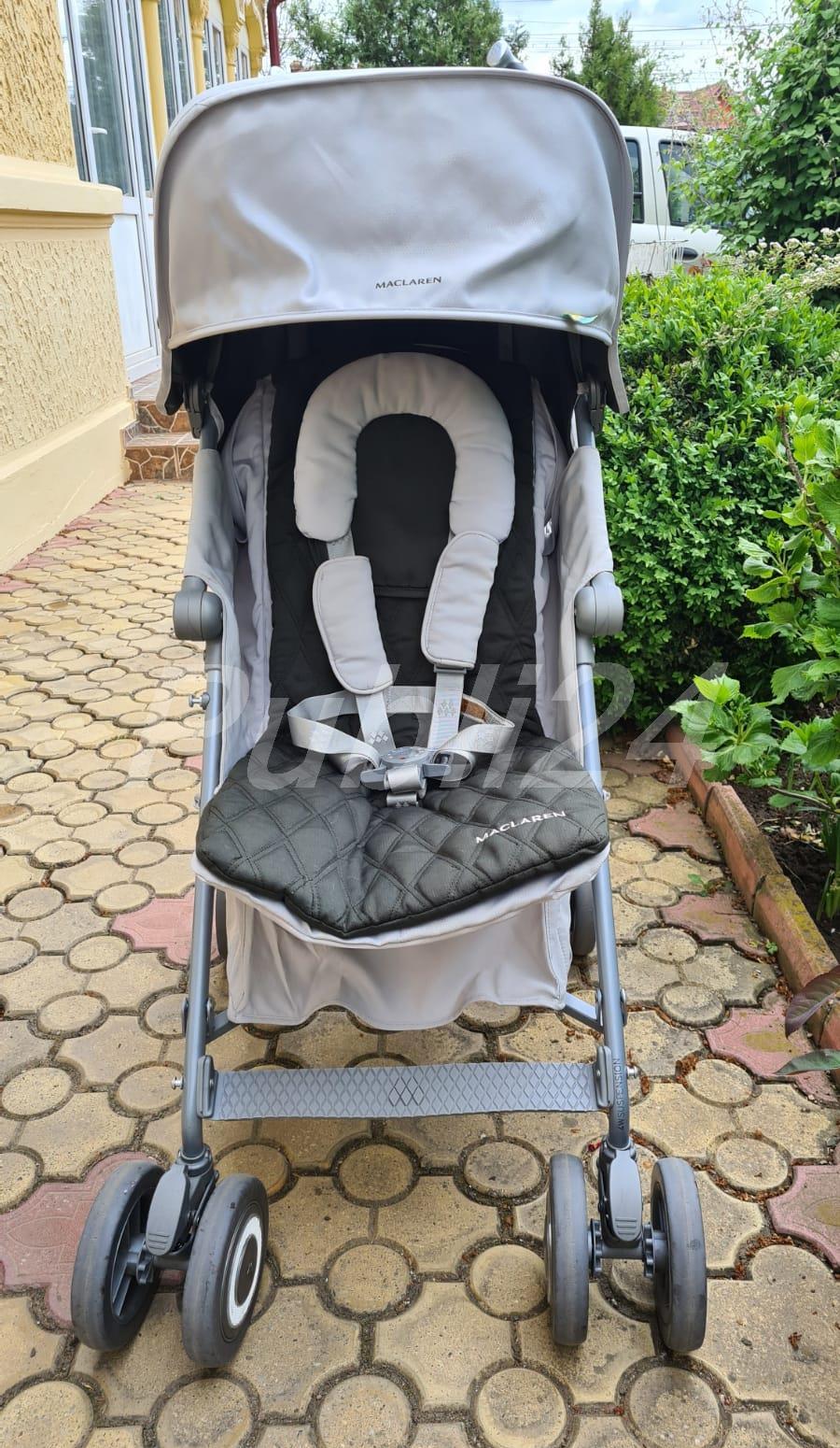 Carucior Maclaren Techno Arc xt silver