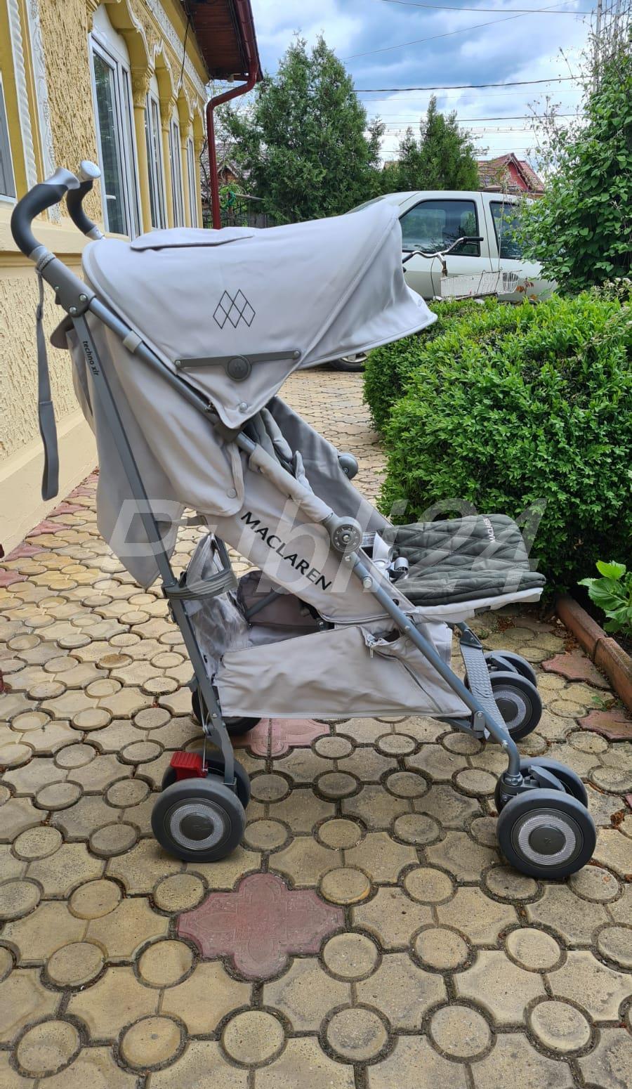 Carucior Maclaren Techno Arc xt silver