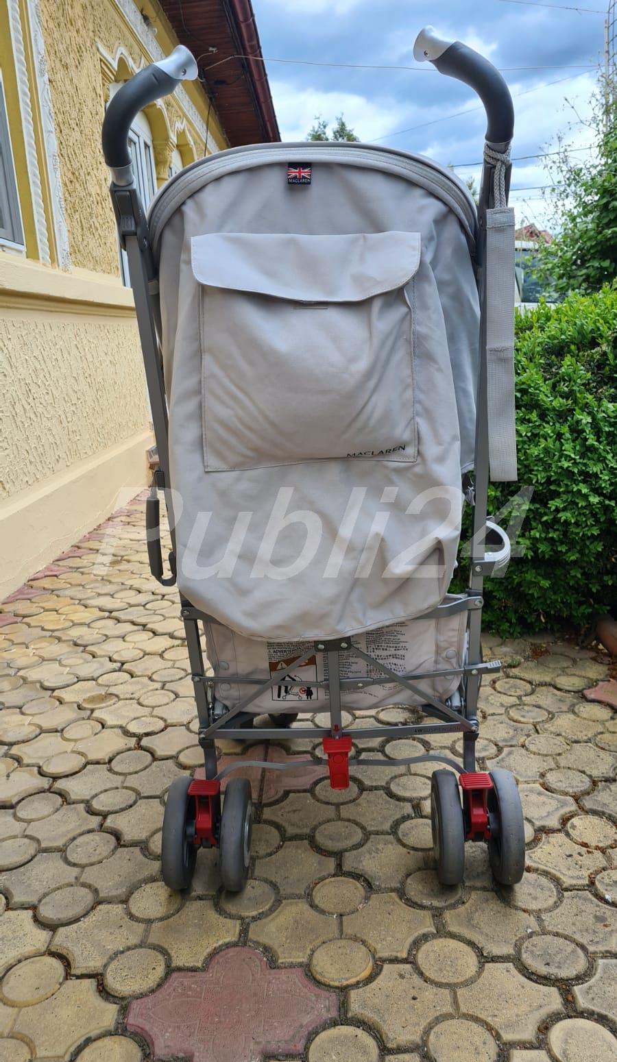 Carucior Maclaren Techno Arc xt silver